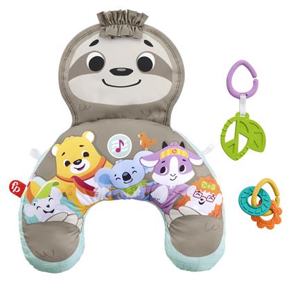 Sloth Tummy Wedge από Ύφασμα με Μουσική για Νεογέννητα Fisher Price