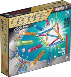 Geomag Μαγνητικό Παιχνίδι Κατασκευών Panels Glitter για Παιδιά 3+ Ετών