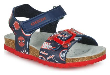 B Sandal Chalki Navy Μπλε Geox