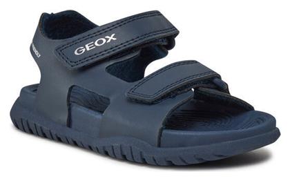 Παιδικά Πέδιλα J Sandal Fusbetto Navy Μπλε Geox