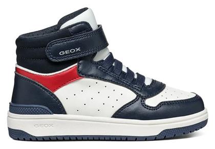 Παιδικά Sneakers High Ανατομικά Πορτοκαλί Geox από το Modivo