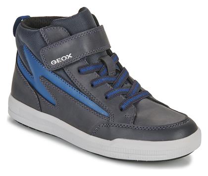 Παιδικά Sneakers High Arzach Ανατομικά Γκρι Geox