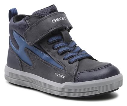 Geox Παιδικά Sneakers High J Arzach Ανατομικά Μπλε από το MyShoe