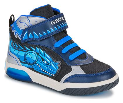 Παιδικά Sneakers High J Inek Ανατομικά Μπλε Geox