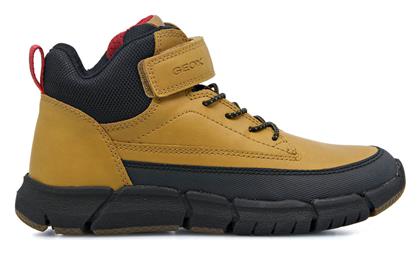 Παιδικά Sneakers High Κίτρινα Geox