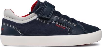 Geox Παιδικά Sneakers Gisli Ανατομικά Navy Μπλε από το SerafinoShoes