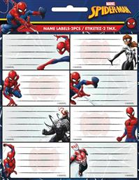 Gim Αυτοκόλλητες Ετικέτες Spiderman 16τμχ από το Moustakas Toys