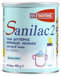 Γιώτης Γάλα σε Σκόνη Sanilac 2 για 6m+ 400gr