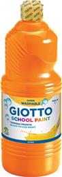 Giotto Τέμπερα School Paint 500ml Πορτοκαλί