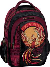 Graffiti Harry Potter Phoenix Σχολική Τσάντα Πλάτης Δημοτικού σε Μπορντό χρώμα Μ30 x Π14 x Υ44cm