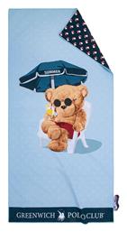 Παιδική Πετσέτα Θαλάσσης Μπλε Greenwich Polo Club