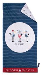 Παιδική Πετσέτα Θαλάσσης Κόκκινη Greenwich Polo Club