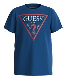 Παιδικό T-shirt Μπλε Guess από το Spartoo