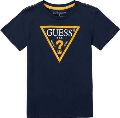 Guess Παιδικό T-shirt για Αγόρι Μπλε Tholma