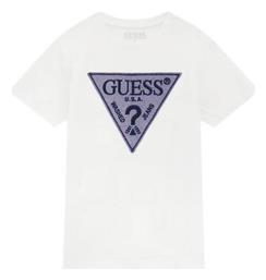 Παιδικό T-shirt pure white Guess