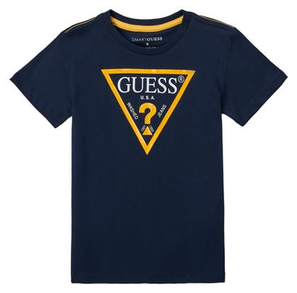 Theronn Παιδικό T-shirt Μπλε Guess