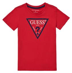 Theronn Παιδικό T-shirt Κόκκινο Guess