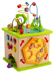 Hape Country Critters Play Cube από Ξύλο για 12+ Μηνών από το Moustakas Toys
