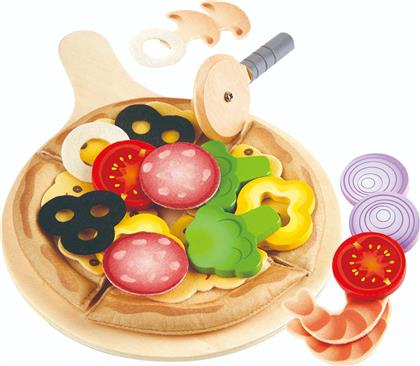Hape Η Τέλεια Πίτσα από Ξύλο για 3+ Ετών 29τμχ από το Moustakas Toys