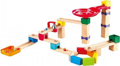 Hape Παιχνίδι Κατασκευών Ξύλινo Crazy Rollers Stack Track για Παιδιά 1+ Έτους από το Moustakas Toys