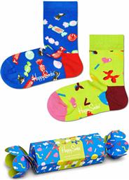 Happy Socks Παιδικές Κάλτσες Μακριές Candy Gift Set για Αγόρι 2 Pack