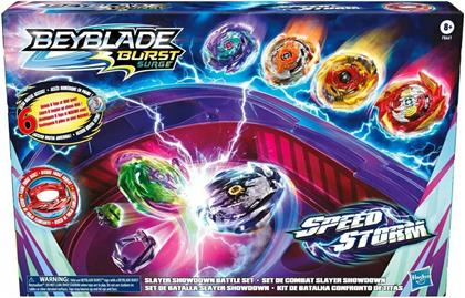 Hasbro Beyblade Burst Surge Speedstorm Slayer Showdown Battle Set για 8+ Ετών από το Designdrops