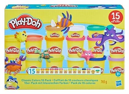 Play-Doh 15 Πλαστοζυμαράκια Πλαστελίνης για 3+ Ετών Hasbro