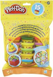 Hasbro Play-Doh 15 Πλαστοζυμαράκια Πλαστελίνης Party Bag για 2+ Ετών