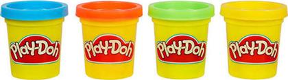 Hasbro Play-Doh Βαζάκια (Διάφορα Χρώματα,4 ανά Συσκευασία) 1τμχ από το Moustakas Toys