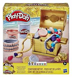 Hasbro Play-Doh 6 Βαζάκια Πλαστελίνης Treasure Splash για 3+ Ετών από το Designdrops