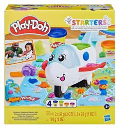Play-Doh Airplane Explorer για 3+ Ετών, 4τμχ Airplane Explorer Hasbro