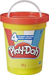 Hasbro Play-Doh 4 Βαζάκια Πλαστελίνης Classic Colors για 2+ Ετών από το Moustakas Toys