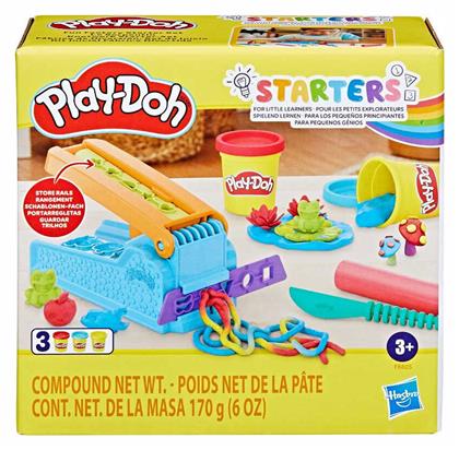 Play-Doh Πλαστελίνη - Παιχνίδι Fun Factory για 3+ Ετών, 3τμχ Hasbro