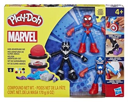 Play-Doh Πλαστελίνη - Παιχνίδι Marvel Hero Adventure για 3+ Ετών Hasbro από το Moustakas Toys