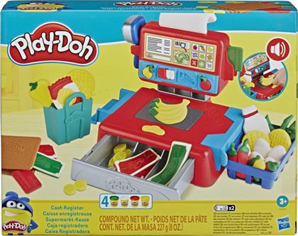 Hasbro Play-Doh Πλαστελίνη - Παιχνίδι Ταμειακή Μηχανή για 3+ Ετών, 4τμχ