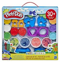 Hasbro Play-Doh Πλαστελίνη - Παιχνίδι Tools N Color Party για 3+ Ετών, 12τμχ από το Designdrops