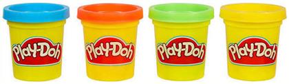 Hasbro Play-Doh Βαζάκια (Διάφορα Χρώματα,4 ανά Συσκευασία) 1τμχ