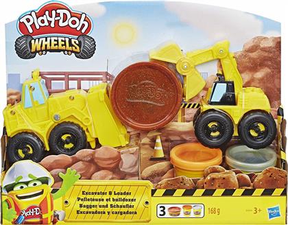Hasbro Play Doh Wheels Drive & Dredge Excavator από το Moustakas Toys