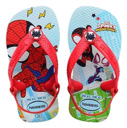 Παιδικές Σαγιονάρες Flip Flops Κόκκινες Baby Marvel Havaianas