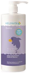 2 σε 1 Σαμπουάν & Αφρόλουτρο 1000ml Helenvita