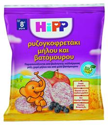 Hipp Ρυζογκοφρετάκι με Γεύση Μήλο-Βατόμουρο Χωρίς Ζάχαρη 30gr για 8+ μηνών από το Pharm24