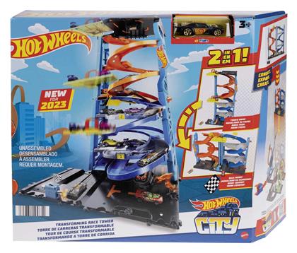 City Transforming Race Tower για 3+ Ετών Hot Wheels