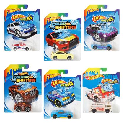 Color Shifters για 3+ Ετών (Διάφορα Σχέδια) 1τμχ Hot Wheels