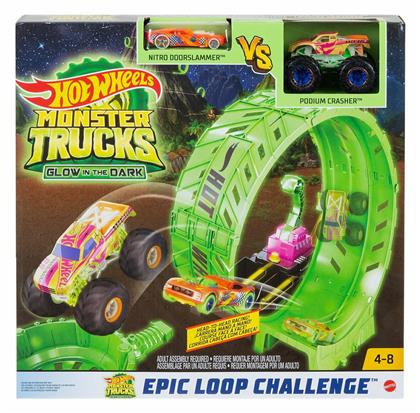 Πίστα Glow-In-Τhe-Dark για 4+ Ετών Hot Wheels