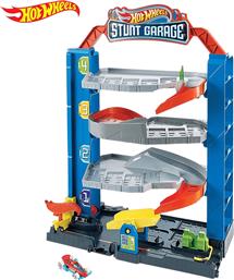 Mattel Hot Wheels Stunt Garage Play Set