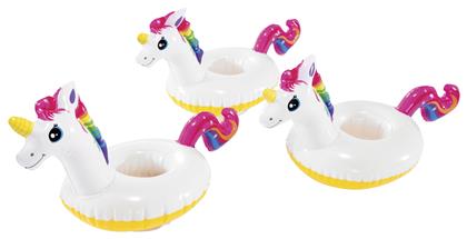 Φουσκωτή Θήκη Ποτού Unicorn Λευκή Intex