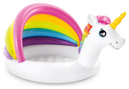 Unicorn Παιδική Στρογγυλή Πισίνα Φουσκωτή Intex