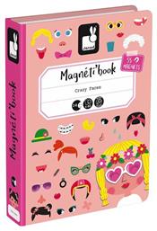 Janod Μαγνητικό Παιχνίδι Κατασκευών Αστεία Πρόσωπα Κοριτσιών για Παιδιά 3+ Ετών από το Εκδόσεις Ψυχογιός