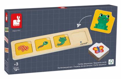 The Garden Sequences Cards για 3+ Ετών Janod