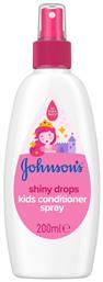 Παιδικό Conditioner ''Shiny Drops'' για Εύκολο Χτένισμα σε Μορφή Spray 200ml Johnson & Johnson